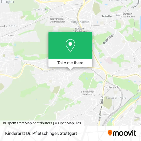 Карта Kinderarzt Dr. Pfletschinger