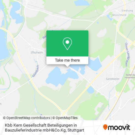 Kbb Kern Gesellschaft Beteiligungen in Bauzulieferindustrie mbH&Co.Kg map