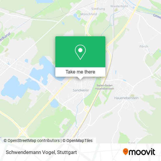 Schwendemann Vogel map