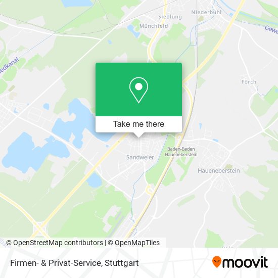 Firmen- & Privat-Service map