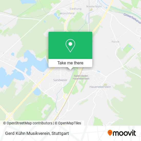 Gerd Kühn Musikverein map