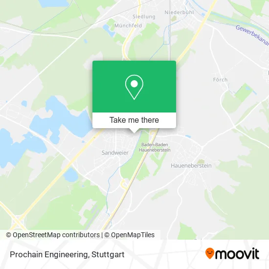 Карта Prochain Engineering