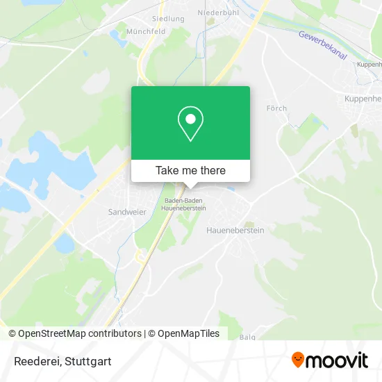 Карта Reederei