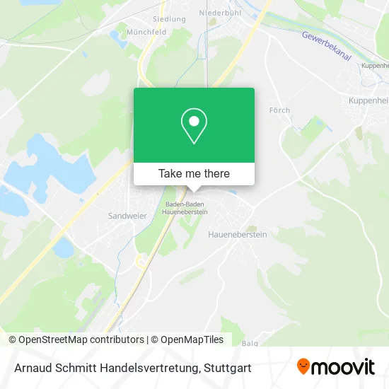 Карта Arnaud Schmitt Handelsvertretung