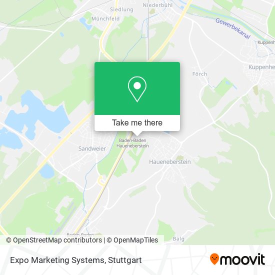 Expo Marketing Systems map