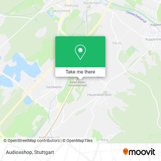 Карта Audioxshop