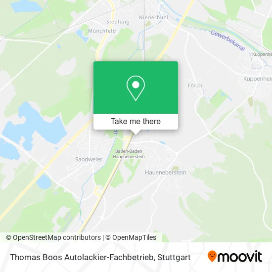 Карта Thomas Boos Autolackier-Fachbetrieb