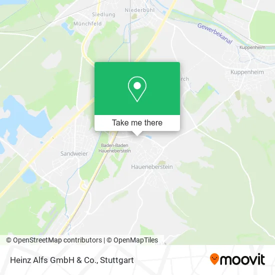 Карта Heinz Alfs GmbH & Co.