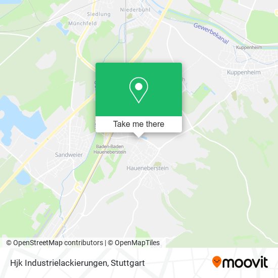 Hjk Industrielackierungen map