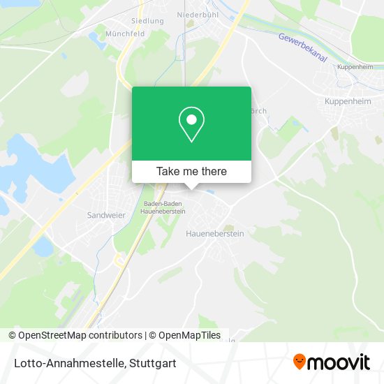 Lotto-Annahmestelle map
