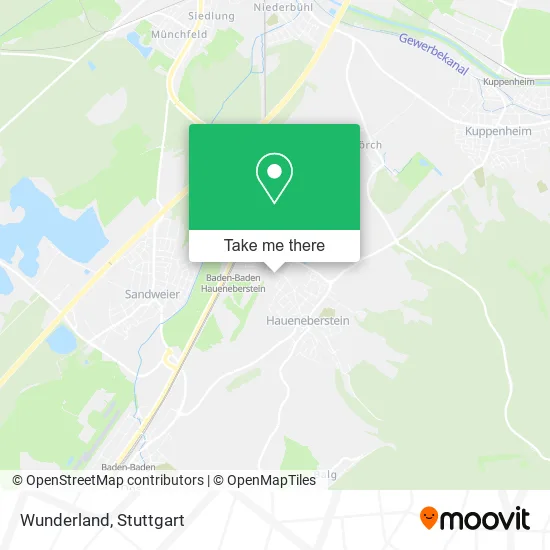 Карта Wunderland