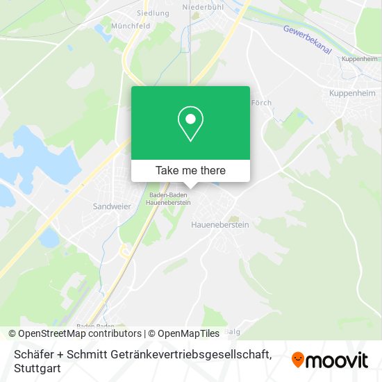Schäfer + Schmitt Getränkevertriebsgesellschaft map