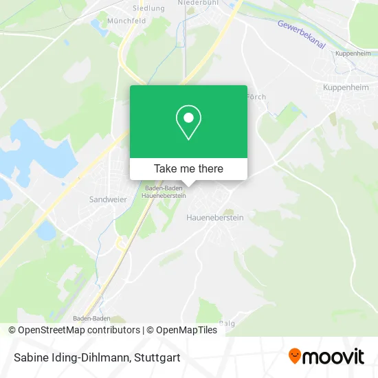 Карта Sabine Iding-Dihlmann