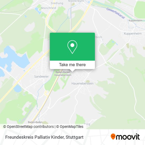 Freundeskreis Palliativ Kinder map