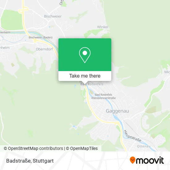 Badstraße map