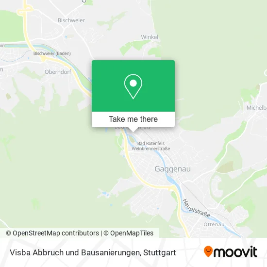 Карта Visba Abbruch und Bausanierungen