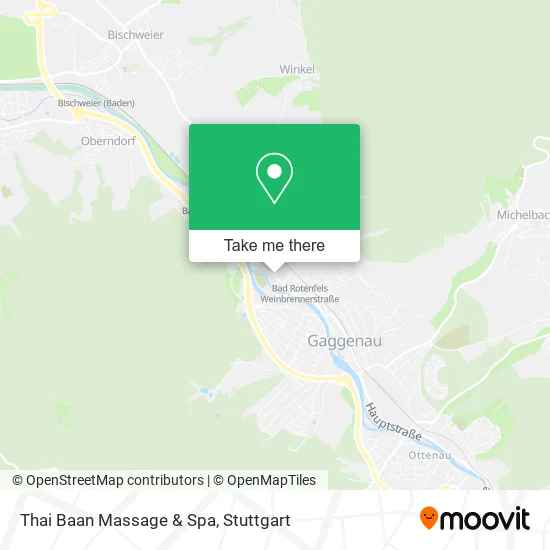 Карта Thai Baan Massage & Spa