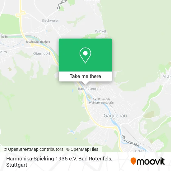 Карта Harmonika-Spielring 1935 e.V. Bad Rotenfels