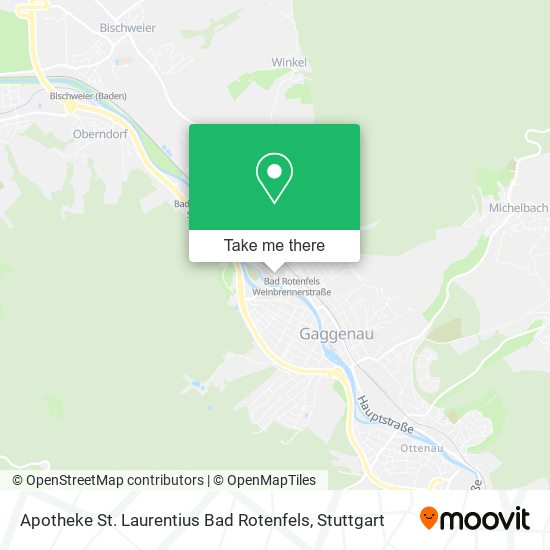 Apotheke St. Laurentius Bad Rotenfels map