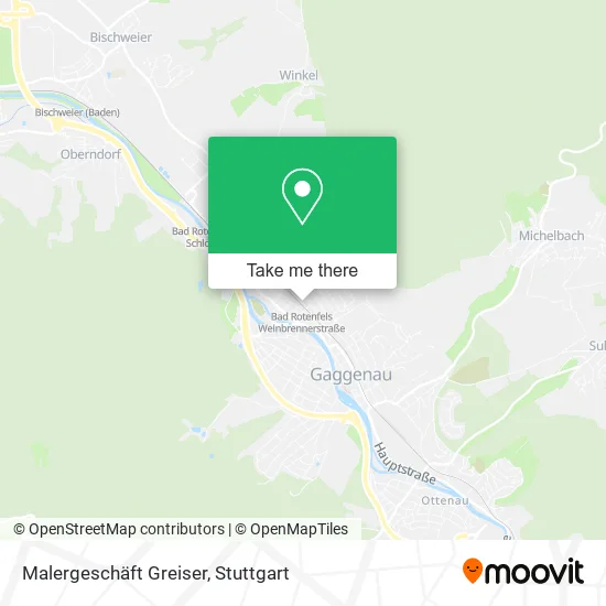 Карта Malergeschäft Greiser