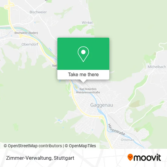 Zimmer-Verwaltung map