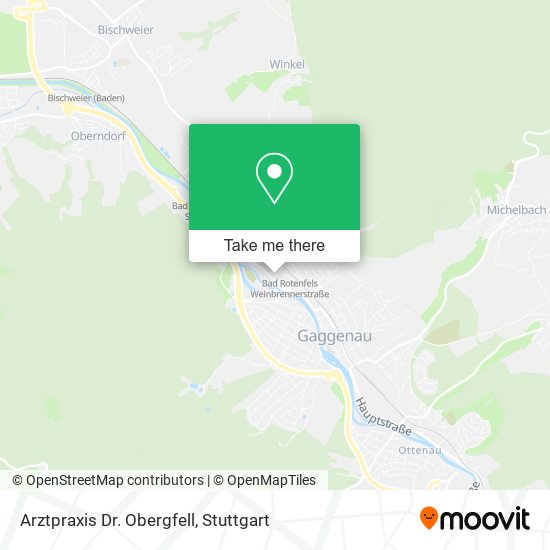 Arztpraxis Dr. Obergfell map