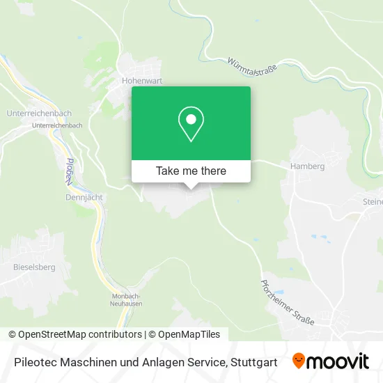 Карта Pileotec Maschinen und Anlagen Service