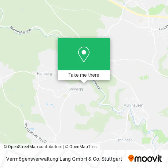 Карта Vermögensverwaltung Lang GmbH & Co