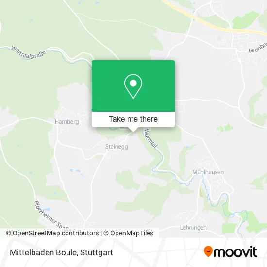 Карта Mittelbaden Boule