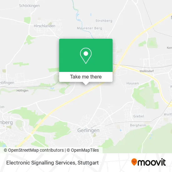 Карта Electronic Signalling Services