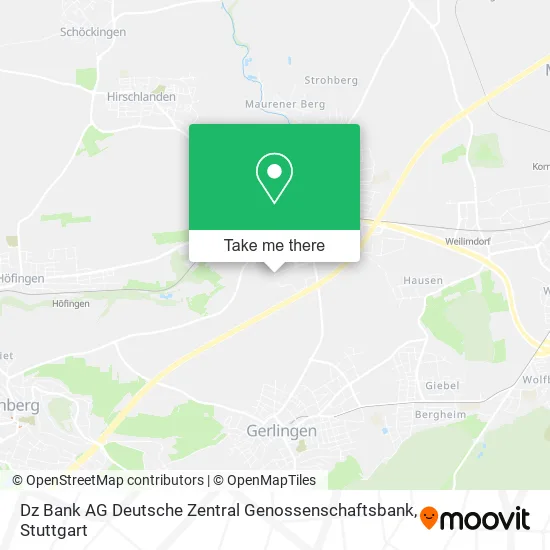 Карта Dz Bank AG Deutsche Zentral Genossenschaftsbank