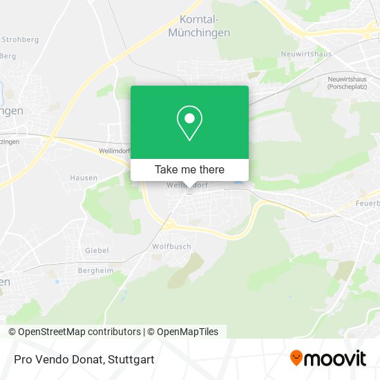 Карта Pro Vendo Donat