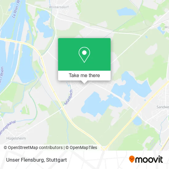 Карта Unser Flensburg