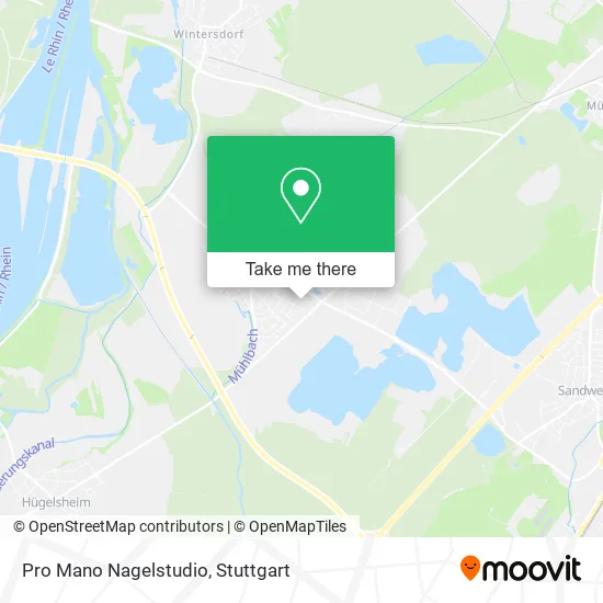Карта Pro Mano Nagelstudio
