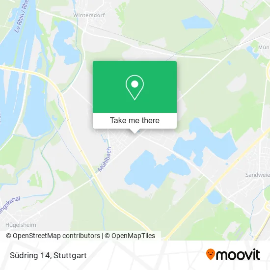 Карта Südring 14