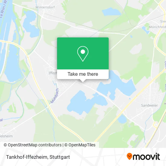 Карта Tankhof-Iffezheim
