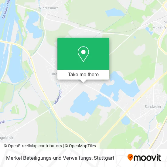 Карта Merkel Beteiligungs-und Verwaltungs