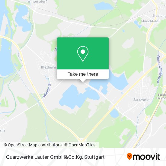 Quarzwerke Lauter GmbH&Co.Kg map
