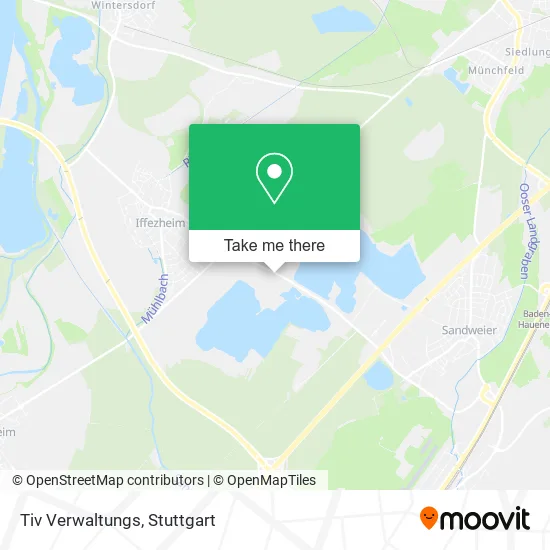 Карта Tiv Verwaltungs