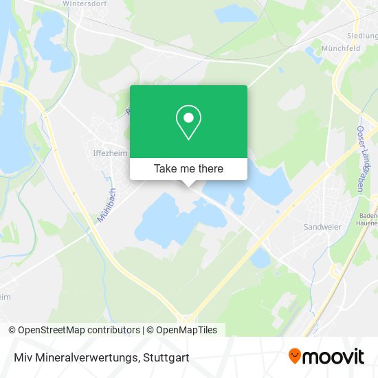 Miv Mineralverwertungs map