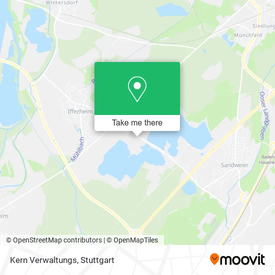 Карта Kern Verwaltungs