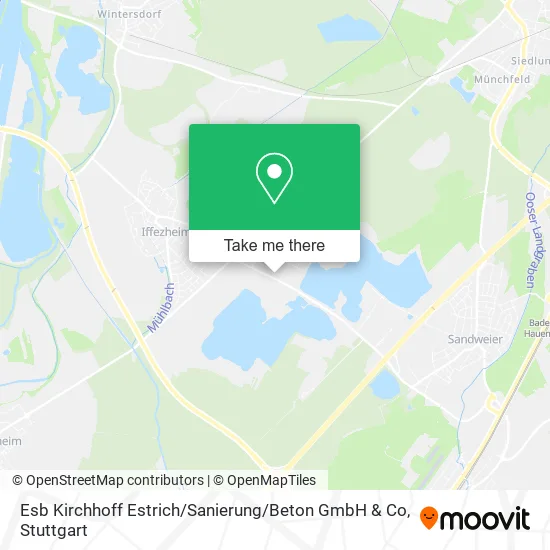 Карта Esb Kirchhoff Estrich / Sanierung / Beton GmbH & Co