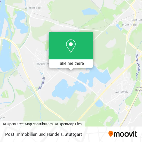 Карта Post Immobilien und Handels