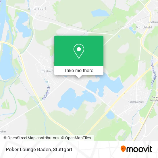 Карта Poker Lounge Baden