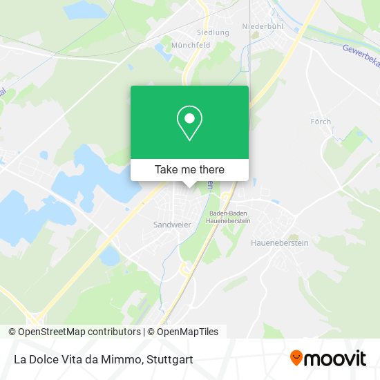 La Dolce Vita da Mimmo map