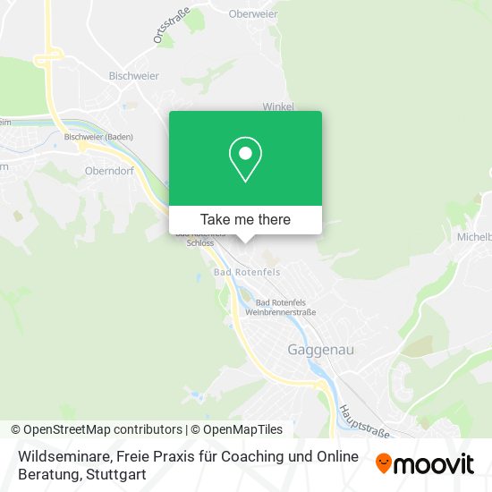 Карта Wildseminare, Freie Praxis für Coaching und Online Beratung
