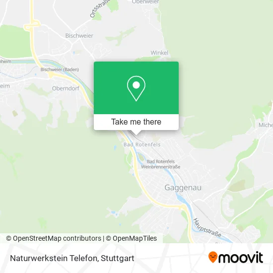 Карта Naturwerkstein Telefon