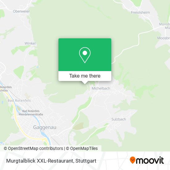 Карта Murgtalblick XXL-Restaurant