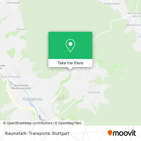 Карта Baumstark- Transporte