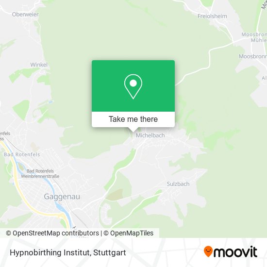 Hypnobirthing Institut map